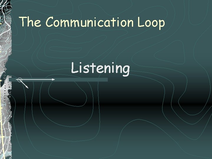 Communicating The communication loop Communicating becomes difficult when