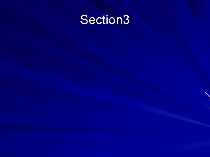 Section 3 