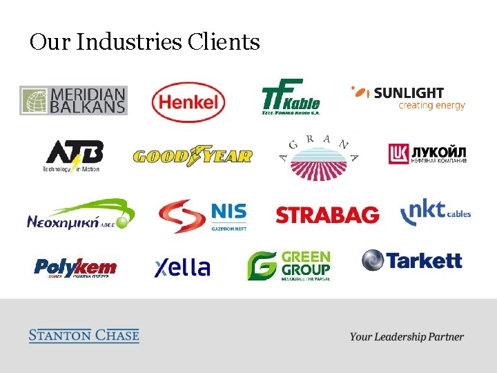 Our Industries Clients 