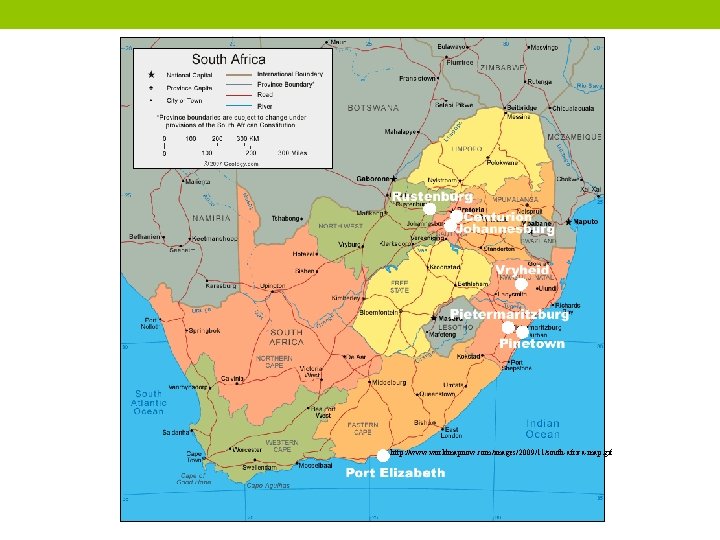 http: //www. worldmapnow. com/images/2009/11/south-africa-map. gif 