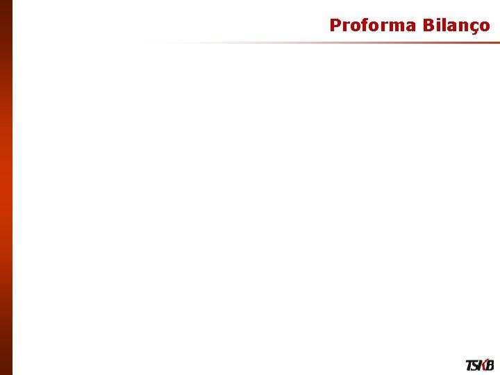 Proforma Bilanço 