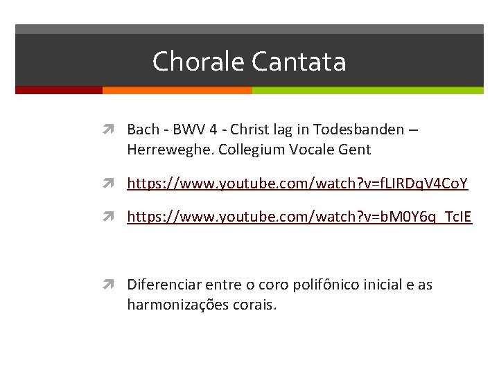 Chorale Cantata Bach - BWV 4 - Christ lag in Todesbanden – Herreweghe. Collegium