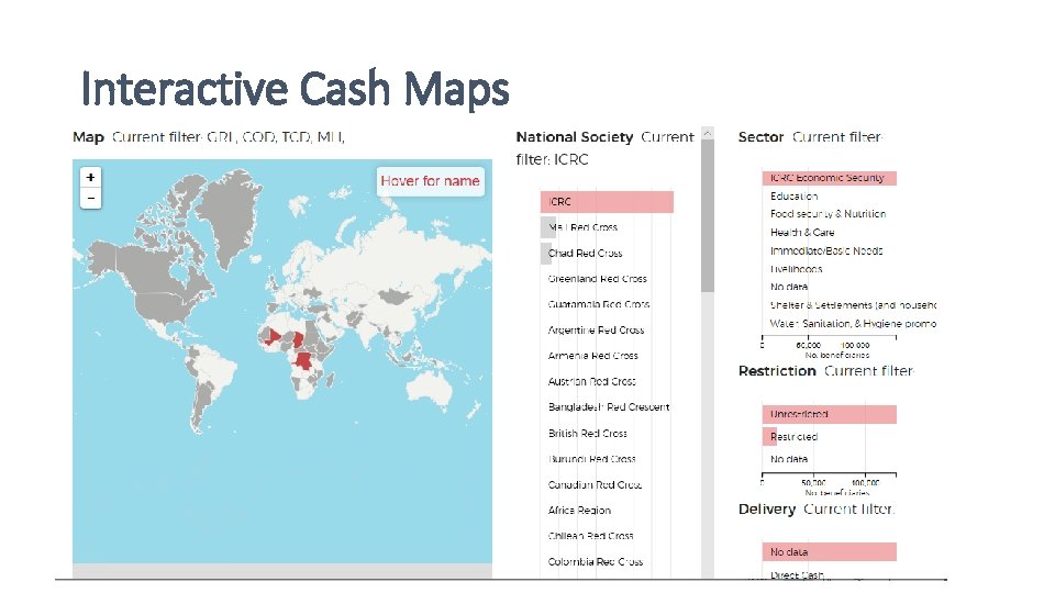Interactive Cash Maps 