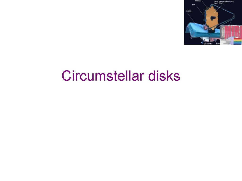 Circumstellar disks 