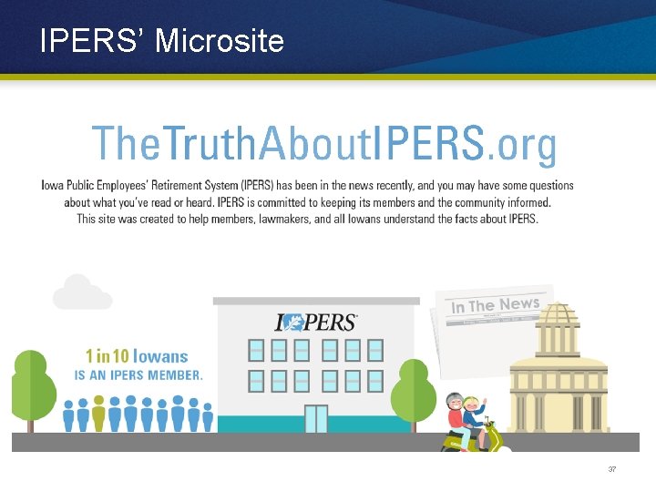 IPERS’ Microsite 37 