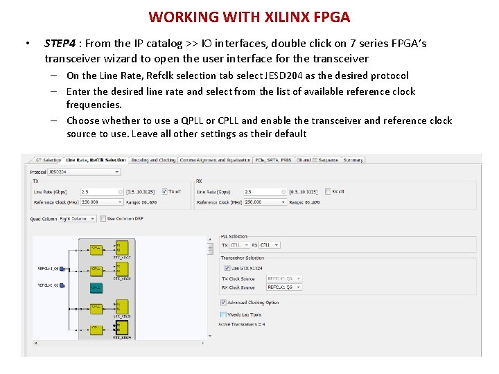 WORKING WITH XILINX FPGA • STEP 4 : From the IP catalog >> IO