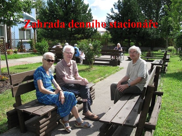 Zahrada denního stacionáře 