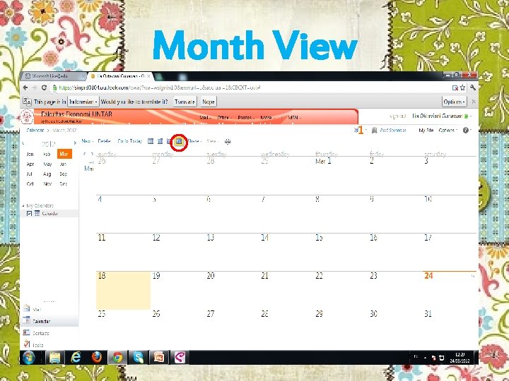 Month View 