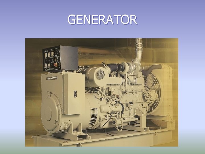 GENERATOR 