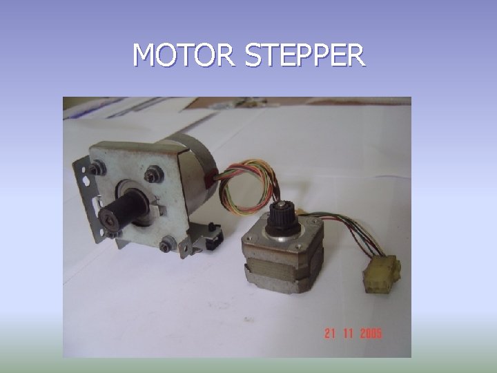 MOTOR STEPPER 
