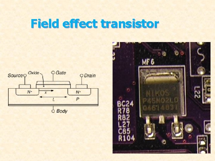 Field effect transistor 