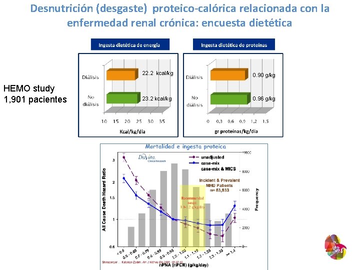 Desnutrición (desgaste) proteico-calórica relacionada con la enfermedad renal crónica: encuesta dietética HEMO study 1,