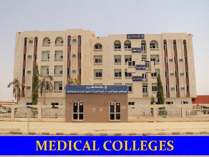 MEDICAL COLLEGES 