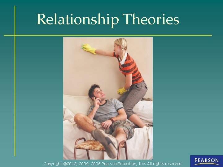 Relationship Theories Copyright © 2012, 2009, 2006 Pearson Education, Inc. All rights reserved. 