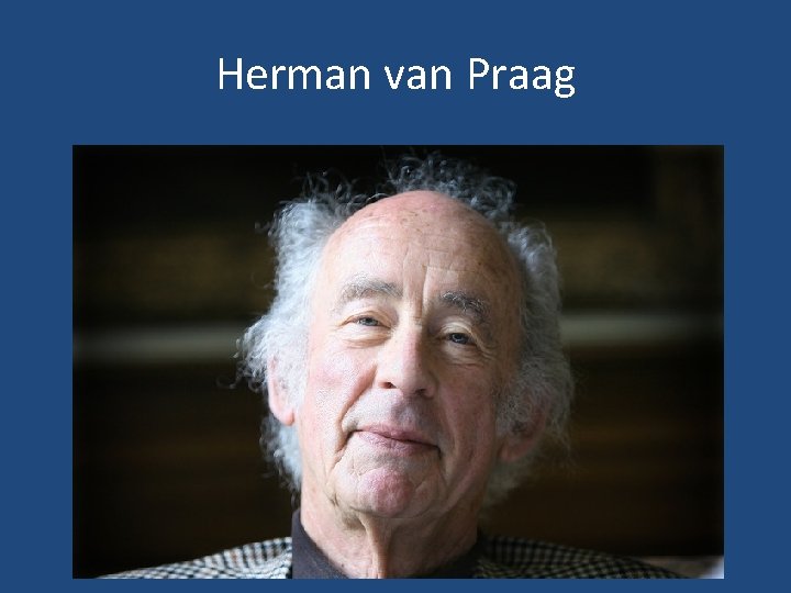 Herman van Praag 