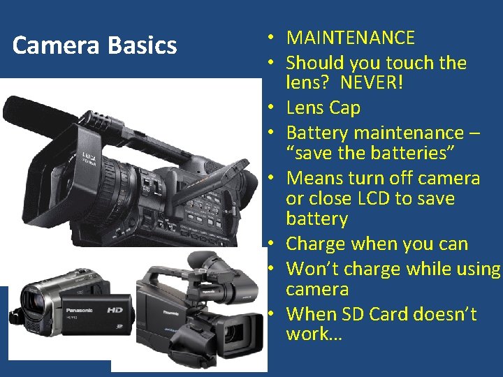 Before you make your first movie Covid Procedures