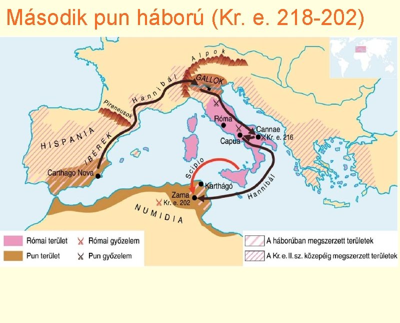 Második pun háború (Kr. e. 218 -202) 