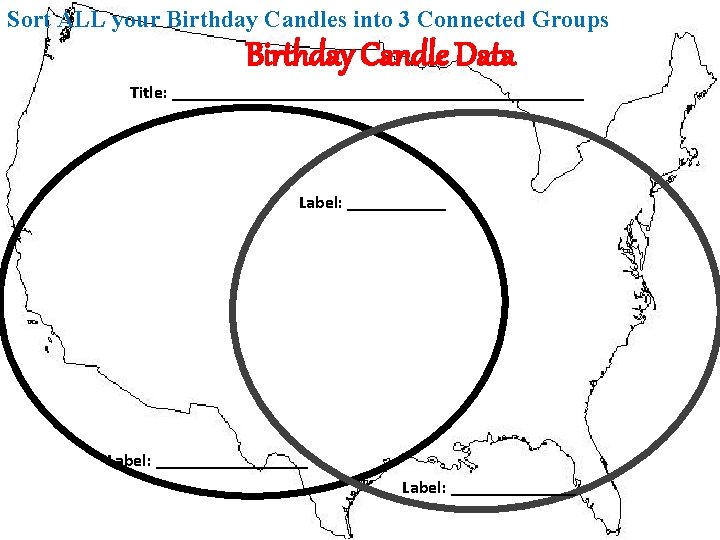 Sort ALL your Birthday Candles into 3 Connected Groups Birthday Candle Data Title: _______________________