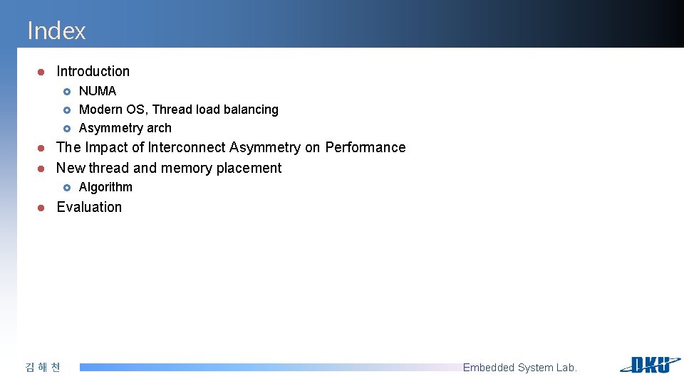 Index l Introduction £ £ £ l l The Impact of Interconnect Asymmetry on Index l Introduction £ £ £ l l The Impact of Interconnect Asymmetry on
