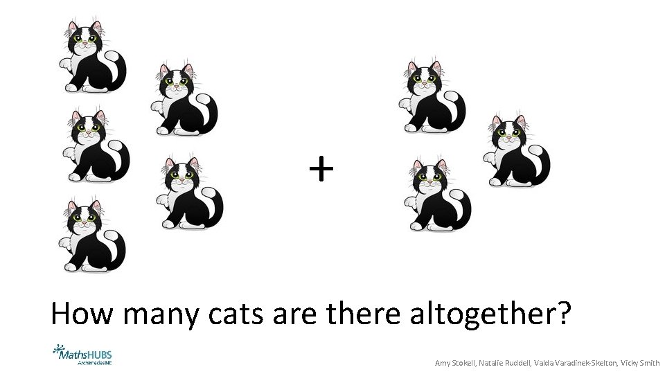 + How many cats are there altogether? Amy Stokell, Natalie Ruddell, Valda Varadinek-Skelton, Vicky