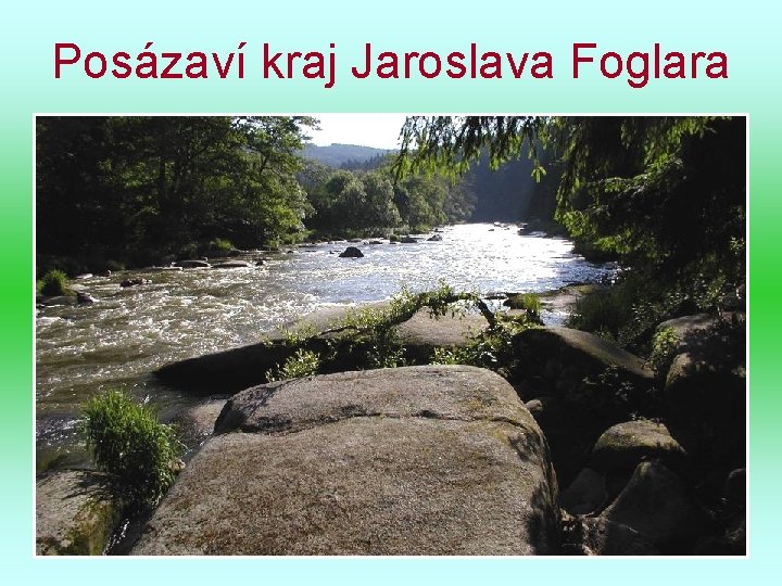 Posázaví kraj Jaroslava Foglara 