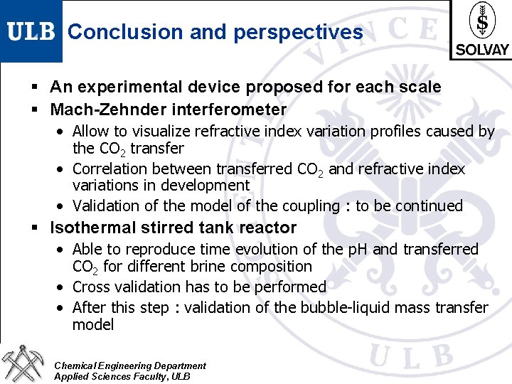 Conclusion and perspectives § An experimental device proposed for each scale § Mach-Zehnder interferometer