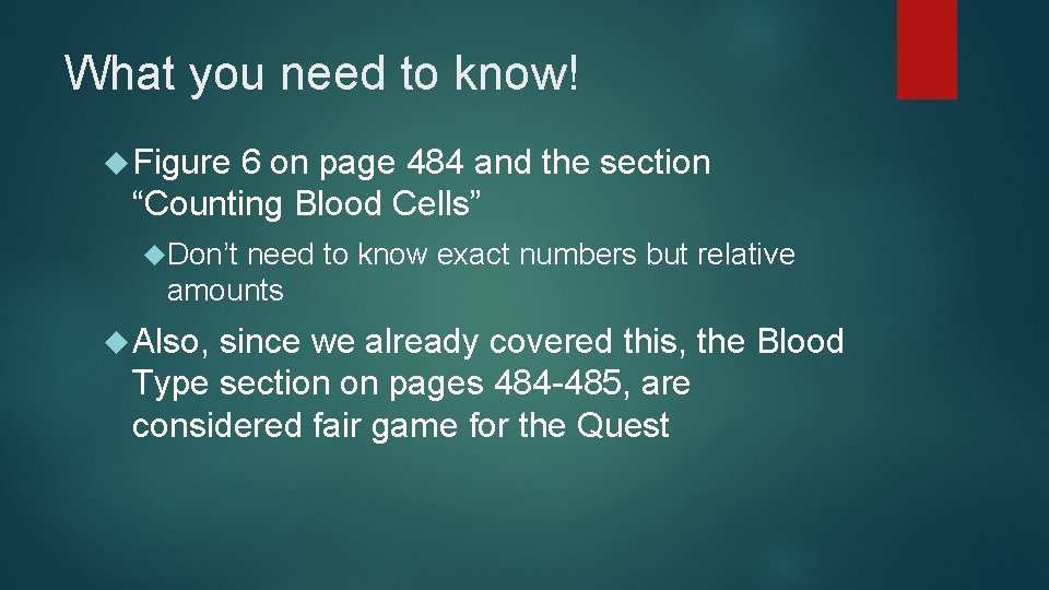 What you need to know! Figure 6 on page 484 and the section “Counting