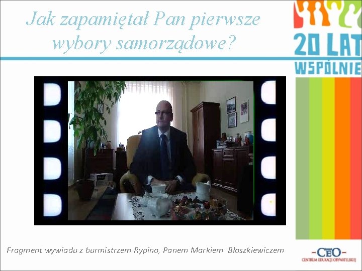 Jak zapamiętał Pan pierwsze wybory samorządowe? Fragment wywiadu z burmistrzem Rypina, Panem Markiem Błaszkiewiczem