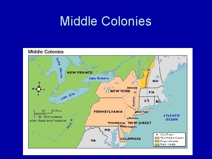 Middle Colonies 