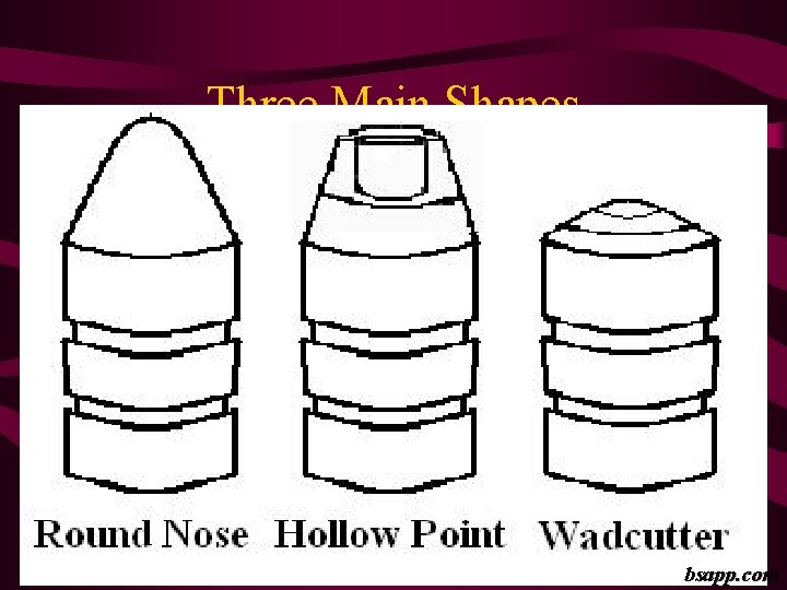 Three Main Shapes bsapp. com 
