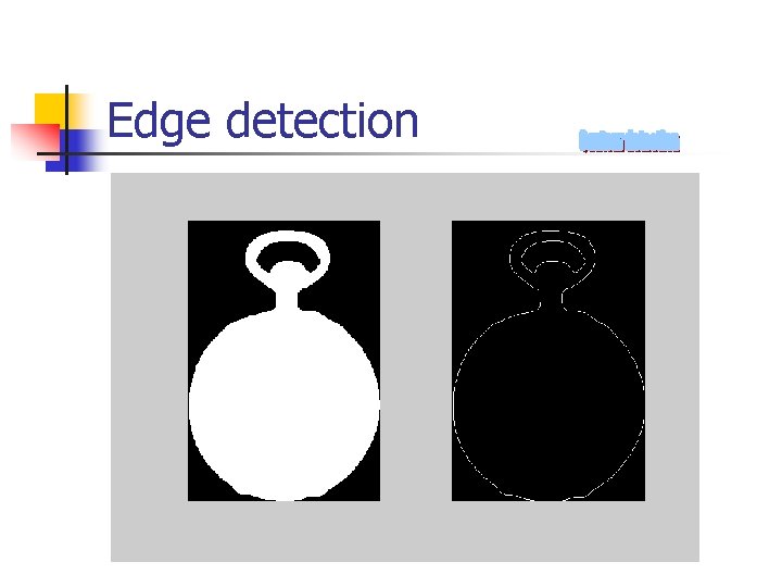 Edge detection 