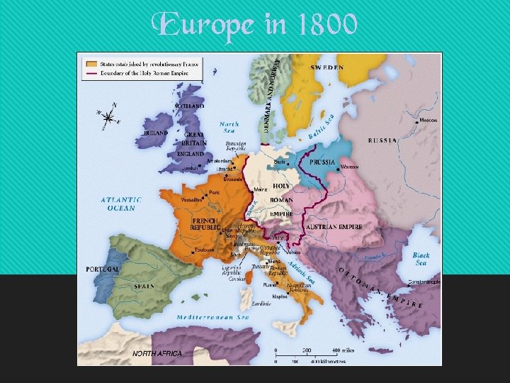 Europe in 1800 