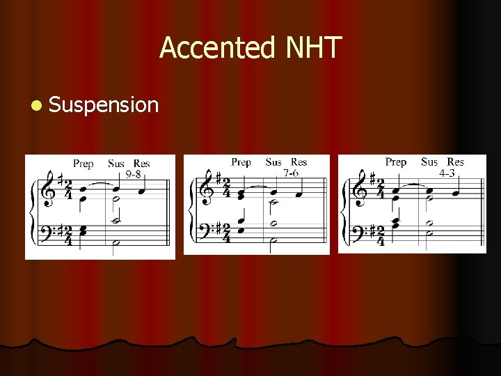 Accented NHT l Suspension 