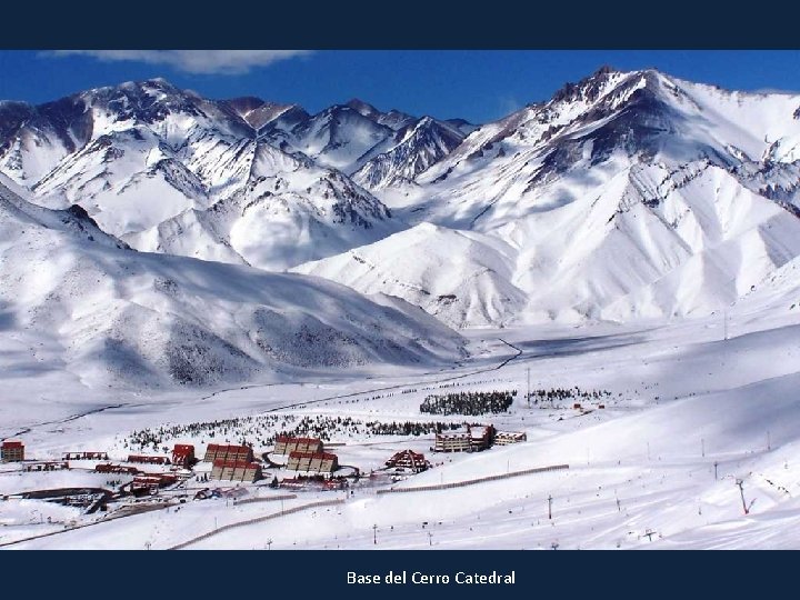 Base del Cerro Catedral 