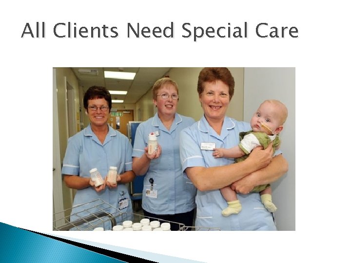 All Clients Need Special Care 