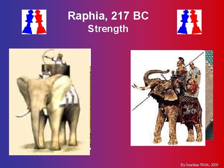 Raphia, 217 BC Strength §Seleucids §Egyptians §Antiochus III the Great §Ptolemy IV § 55,