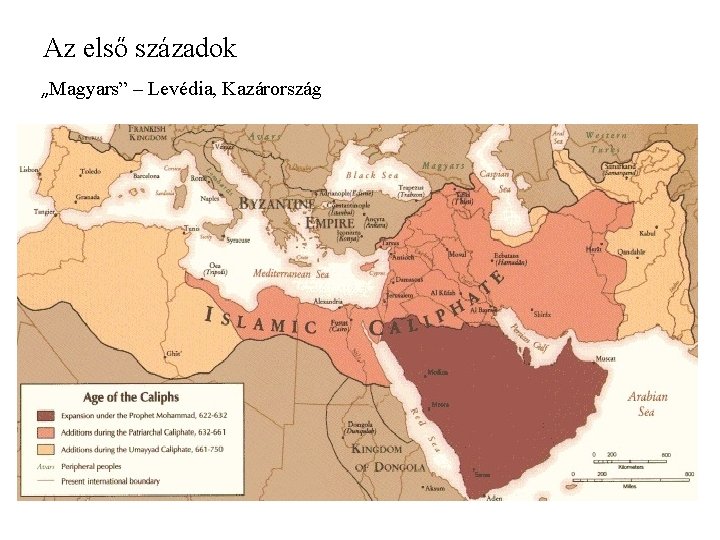 Az első századok „Magyars” – Levédia, Kazárország Az első századok „Magyars” – Levédia, Kazárország