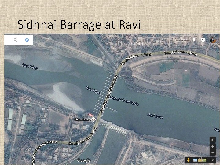 Sidhnai Barrage at Ravi 31 