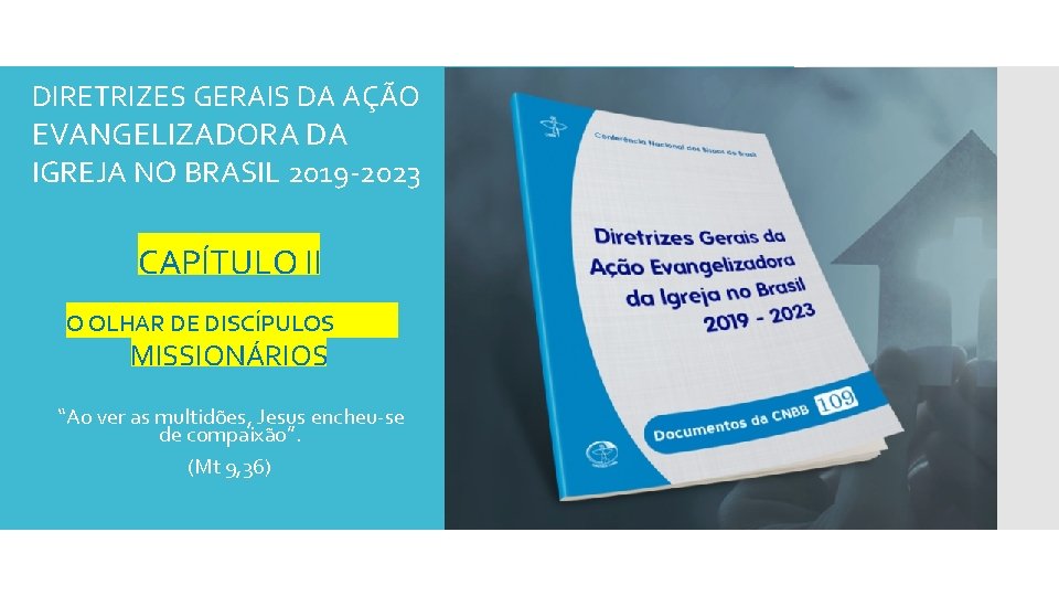 DIRETRIZES GERAIS DA AÇÃO EVANGELIZADORA DA IGREJA NO BRASIL 2019 -2023 CAPÍTULO II O