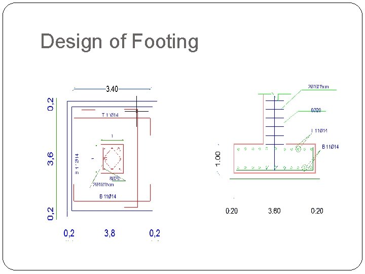 Design of Footing 