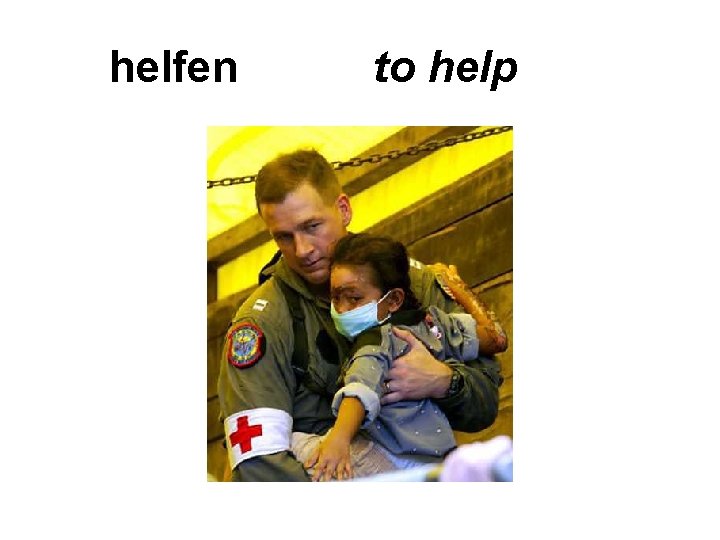 helfen to help 