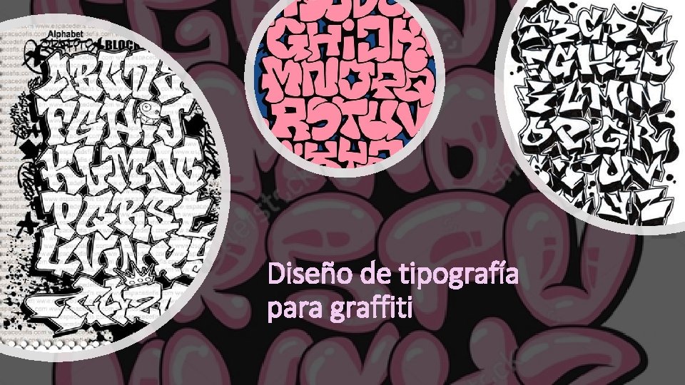 Diseño de tipografía para graffiti 