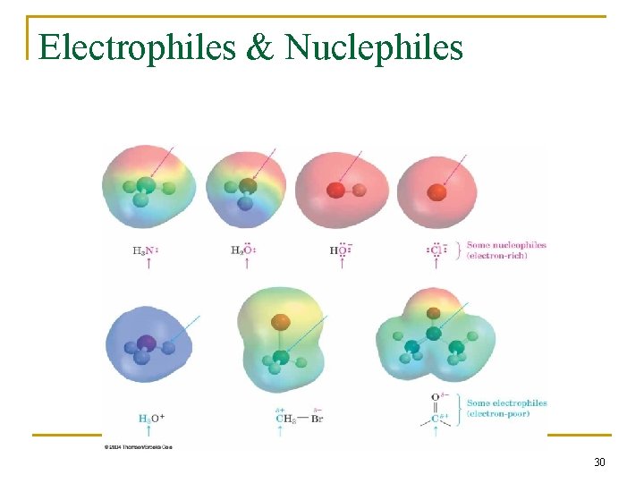Electrophiles & Nuclephiles 30 
