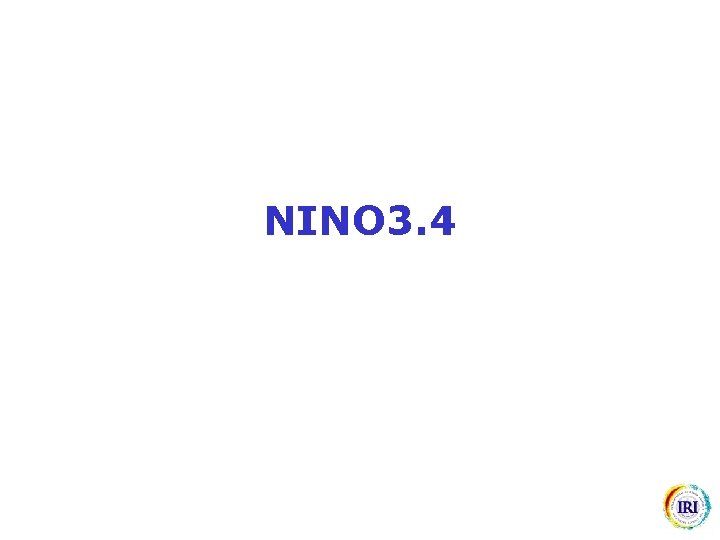 NINO 3. 4 