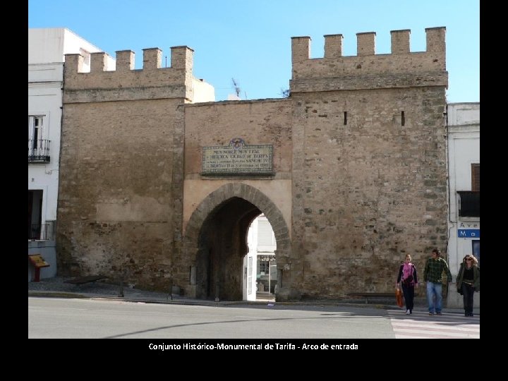 Conjunto Histórico-Monumental de Tarifa - Arco de entrada 