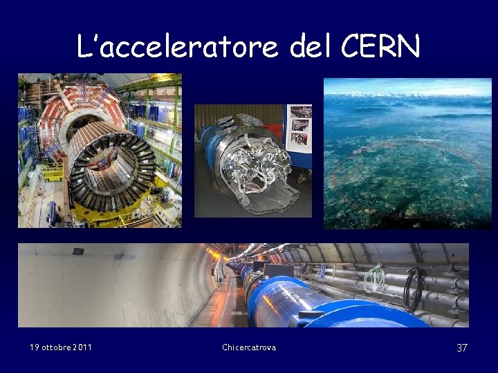 L’acceleratore del CERN 19 ottobre 2011 Chicercatrova 37 