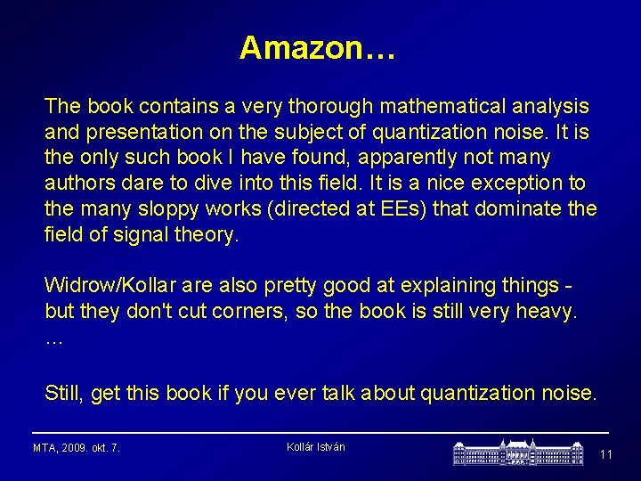 Amazon… The book contains a very thorough mathematical analysis and presentation on the subject