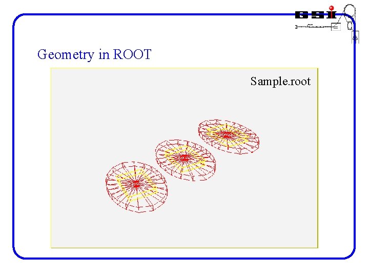 Geometry in ROOT Sample. root 