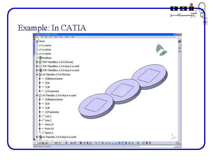 Example: In CATIA 