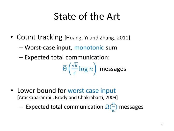 State of the Art • 28 